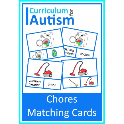 Chores Picture Match Cards